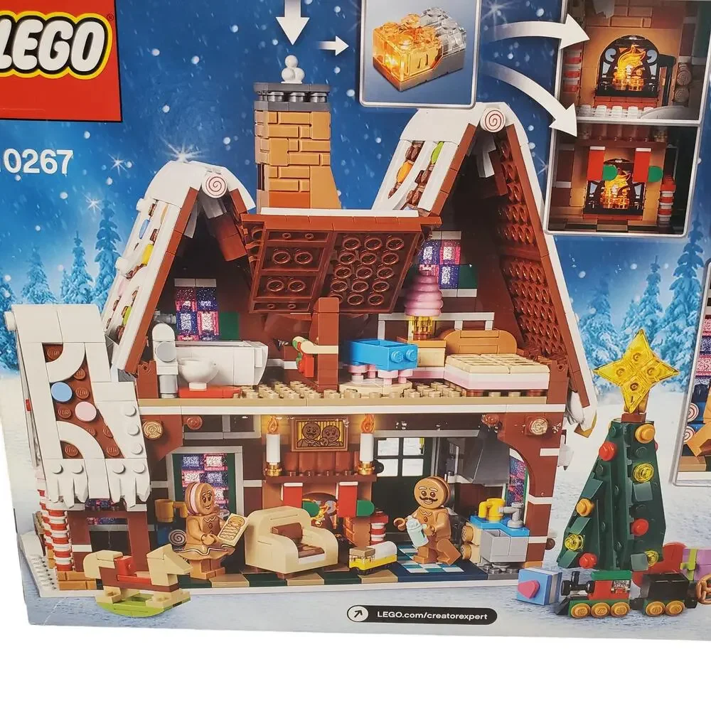 LEGO Creator Gingerbread House Christmas Set 10267 NEW SEALED RETIRED 1477 Pcs - Picture 8 of 12